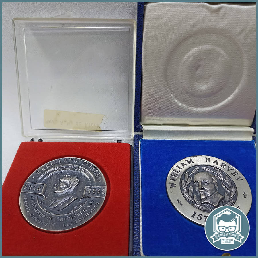 Commemorative 925 50th and 150th Blood donor Coins - Bid For All Three!!!