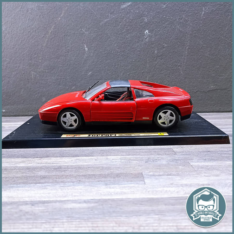 Original Scale 1:18 Die Cast Metal Maisto Ferrari 348 ts (1990)!!!