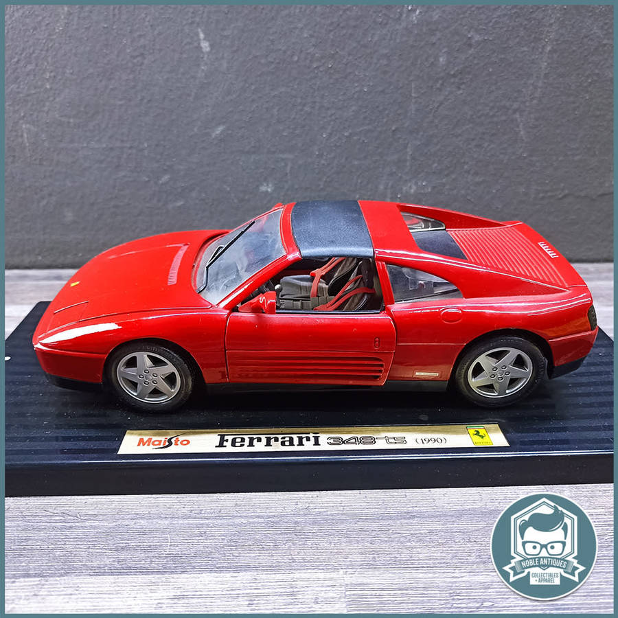 Original Scale 1:18 Die Cast Metal Maisto Ferrari 348 ts (1990)!!!