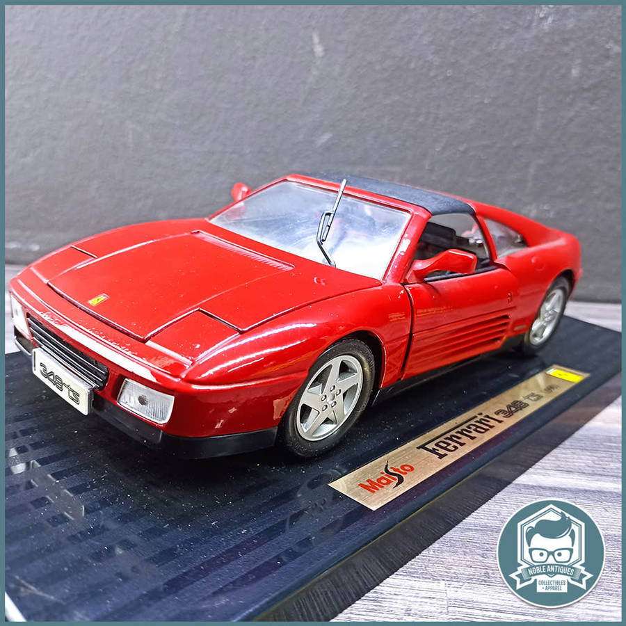 Original Scale 1:18 Die Cast Metal Maisto Ferrari 348 ts (1990)!!!