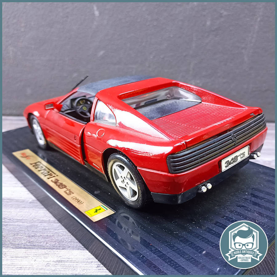 Original Scale 1:18 Die Cast Metal Maisto Ferrari 348 ts (1990)!!!