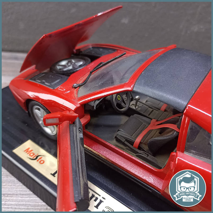 Original Scale 1:18 Die Cast Metal Maisto Ferrari 348 ts (1990)!!!