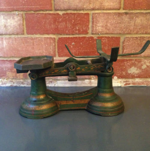Antique Cast Iron Scale