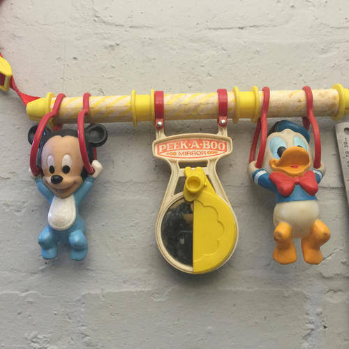 Vintage Pick A Boo Baby toy