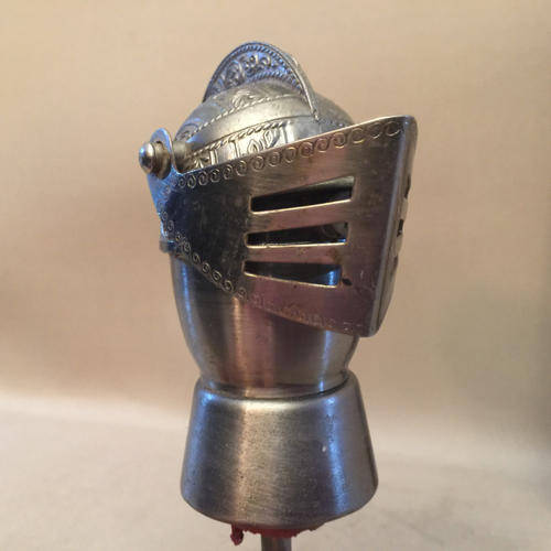 Metal Knites Helmet Wine Topper/breather