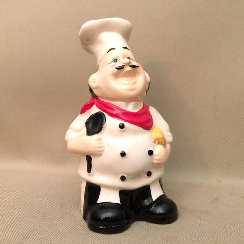 CERAMIC CHEF UTENSIL FIGURE