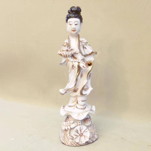 Rare Vintage Chinese Porcelain Geisha Figure (Missing Hand)