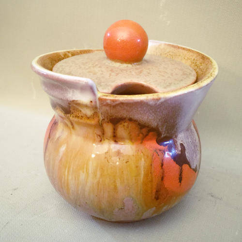 Rare German Floware Sugarbowl