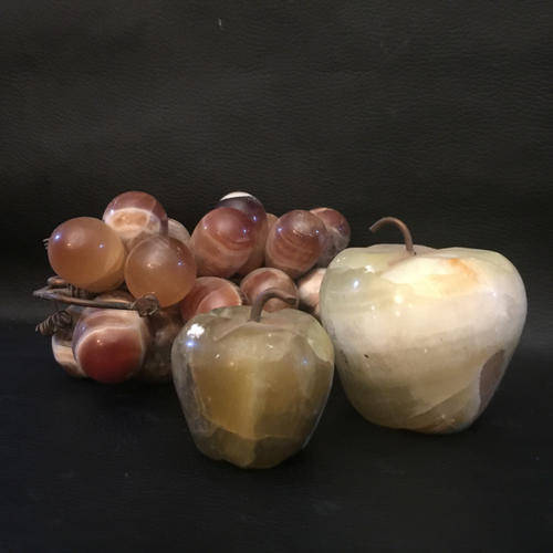 Marble Fruit Collection (With Copper Stems)