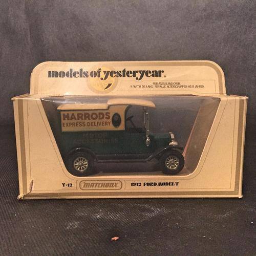 Rare Boxed Vintage Matchbox 1912 Ford Model T - Late to Auction