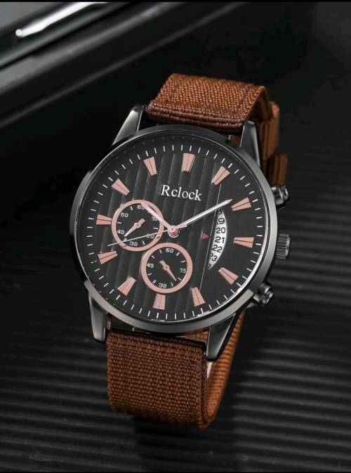 men watch with bracelets