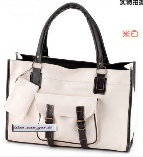 Wild use ladies handbag. With strape. White/Beige color. Stock in ZA