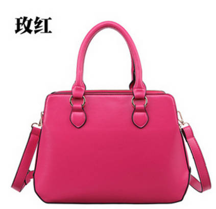 Genuine leather big capacity business women bag. Rose color. Stock in ZA