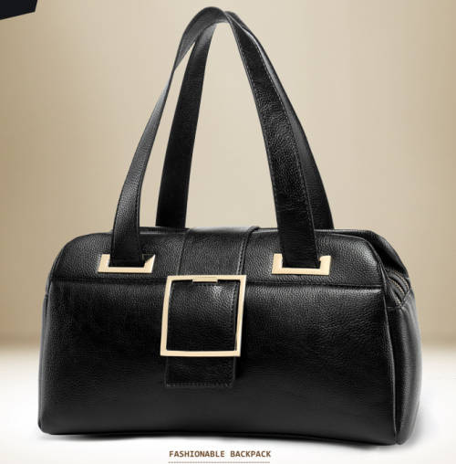 Simply design fashion handbag. Black color. Stock in ZA.