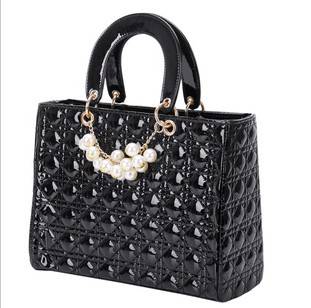 Star loves! Pearl pendant ladies bags, 4 colors