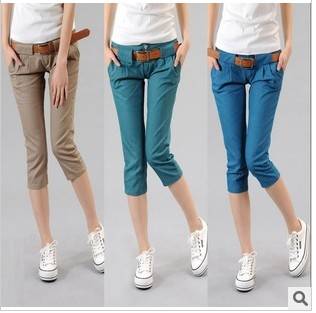 large sizes harem jean pants, only one left! on clearance! size 28