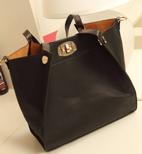 Big lady bag. Fashion and high quality handbag. Black. Stock in ZA,no custom fee!