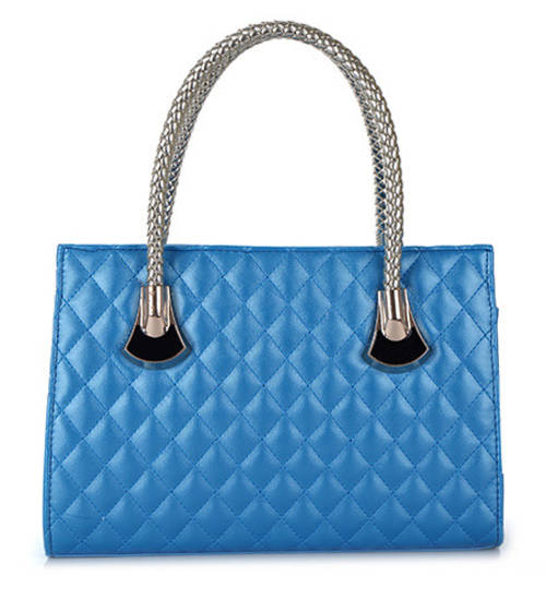 Bright color high quality women handbag. Color blue. Stock in ZA