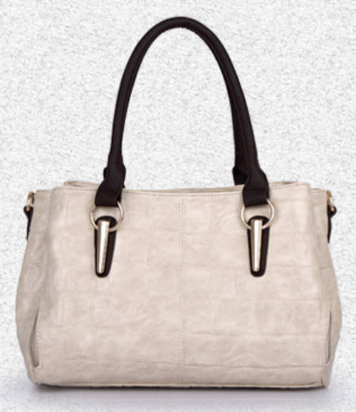 Retro 3 layers women shoulder bag, handbag. Color rice white. Stock in ZA