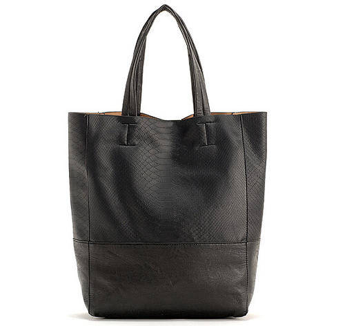 SALE!Was R269-00.2 Piece big capacity crocodile handbag.Black color.