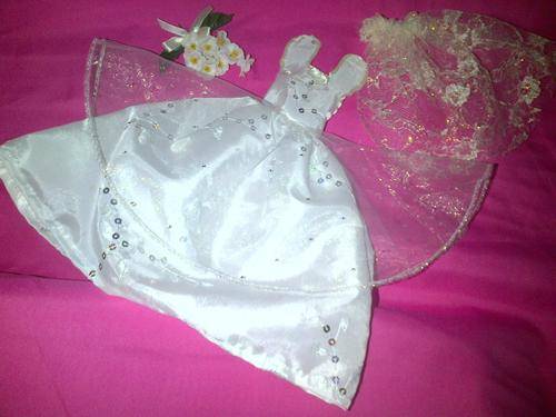 barbie doll wedding dress 1