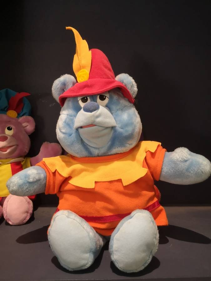 Tummi Gummi, Gummi Bears vintage plushie, plush toy, teddy bear