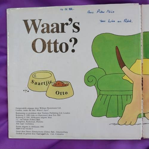 Waar`s Otto - Eric Hill