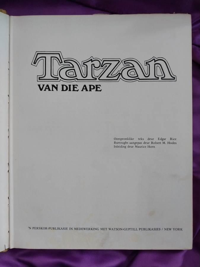 Tarzan van die ape - Edgar Rice Burroughs (Omnibus)