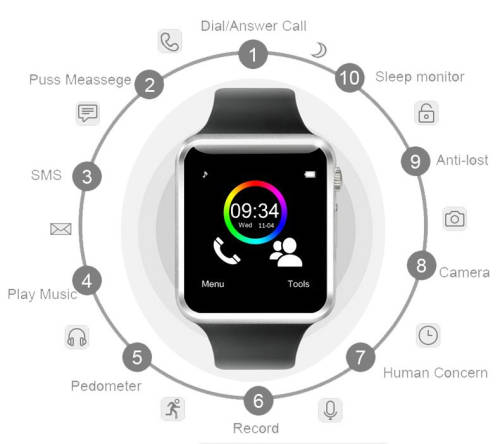 A1 Smart watches