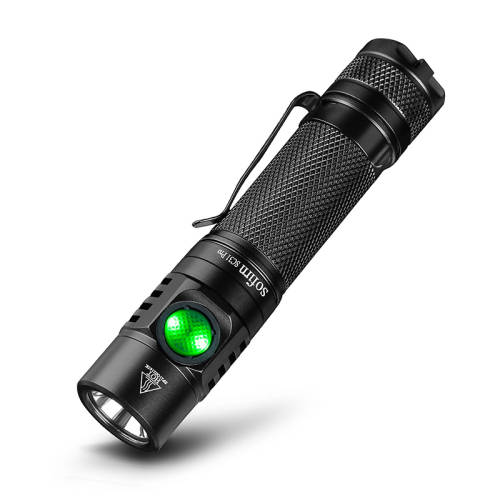 Sofirn SC31 Pro Rechargeable Flashlight with 18650 Rechargable Battery - Black