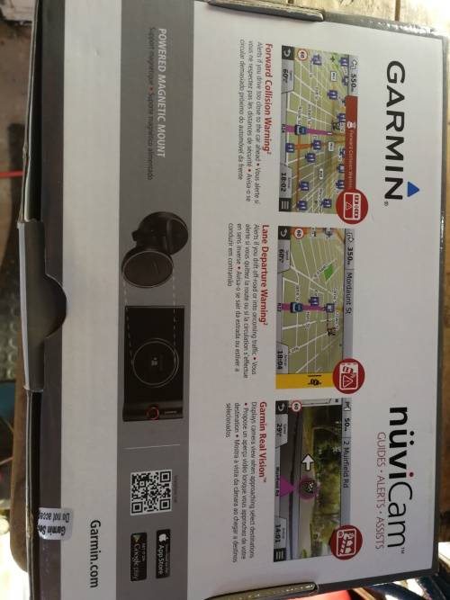 Garmin NuviCam LMT HD6" with DashCam + RSA & Europe maps + 2 Magnetic Mounting brackets