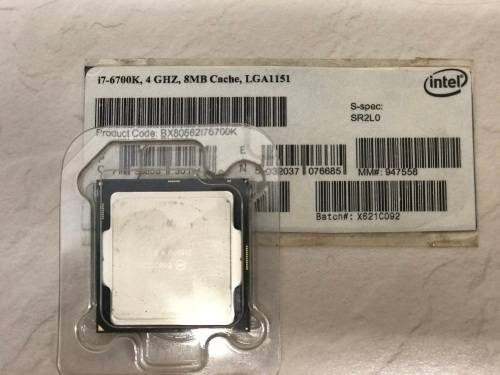 Intel Core i7 6700K 4.00GHz