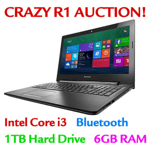 Lenovo G5070 - Intel Core i3, 6GB RAM, 1TB HDD, 15.6" Display, Bluetooth, Wireless, Windows 10