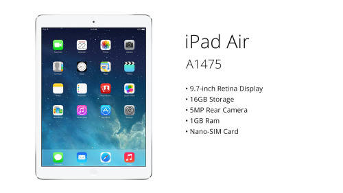 iPad Air Wi-Fi + Cellular