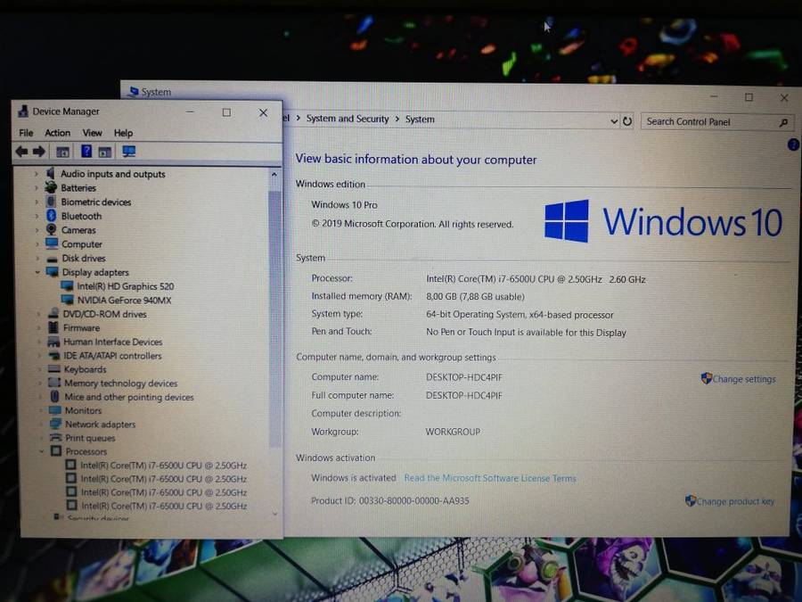 *HIGH END* ACER ASPIRE 5 PRO CORE i7 GAMING & DESIGN/ 8GB DDR4/ 1TB HDD/ NVIDIA 940MX/ FHD