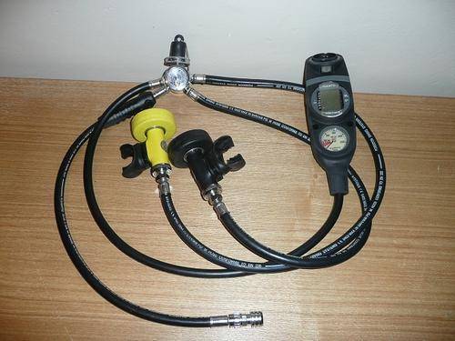 Poseidon Cyclone Regulator and Octo first stage