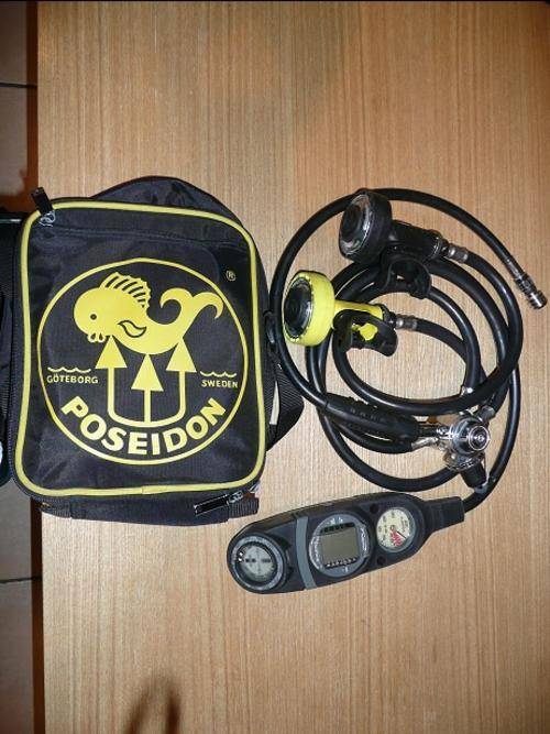 Poseidon Regulator Suunto Solution Alpha dive computer