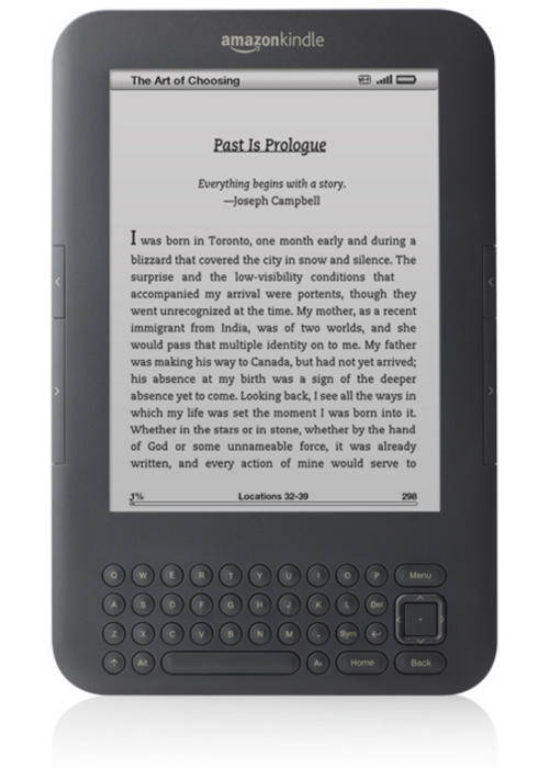 R1.00 NO RESERVE - Kindle Keyboard 3G, Free 3G + Wi-Fi, 6" E Ink Display