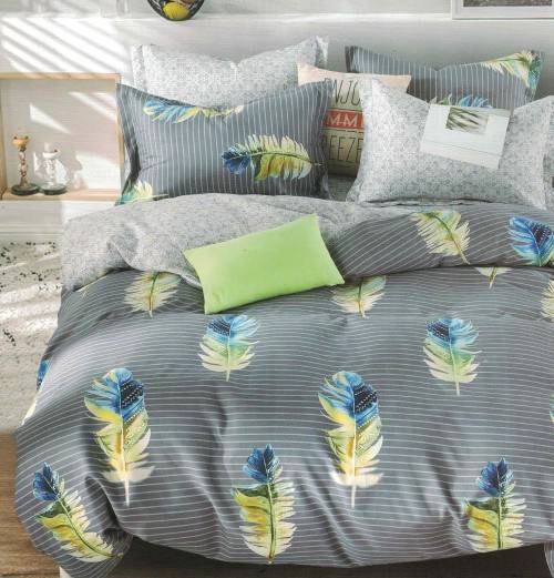 4 Piece Cotton Comforter Set | Queen