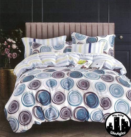 Various 4 Piece Cotton Comforter Sets | Double & Queen