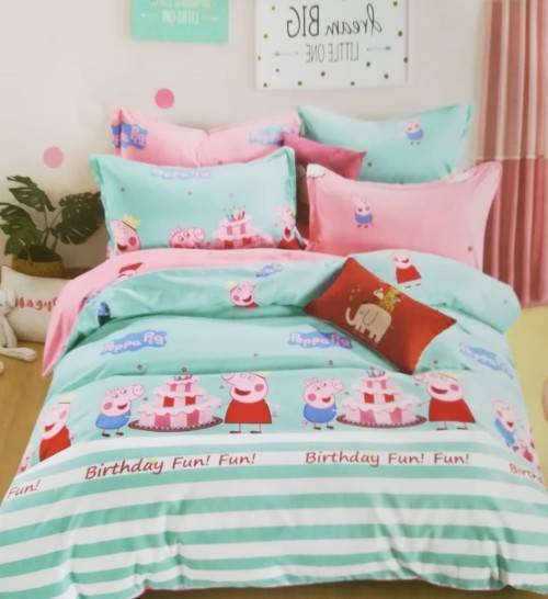 Various 4 Piece Kids Cotton Duvet Cover Sets | Double