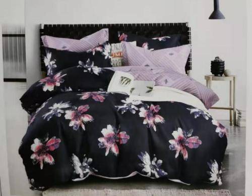 6 Piece Printed Cotton Duvet Cover Sets | Queen