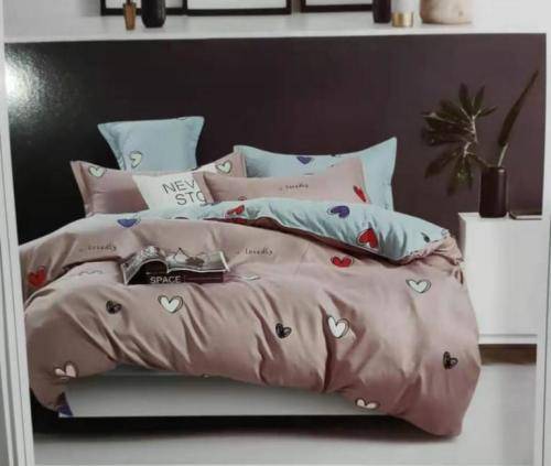 6 Piece Printed Cotton Duvet Cover Sets | Queen