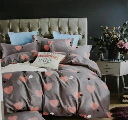 6 Piece Cotton Duvet Cover Set | Queen