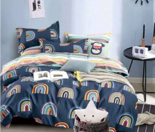6 Piece Cotton Duvet Cover Set | Queen