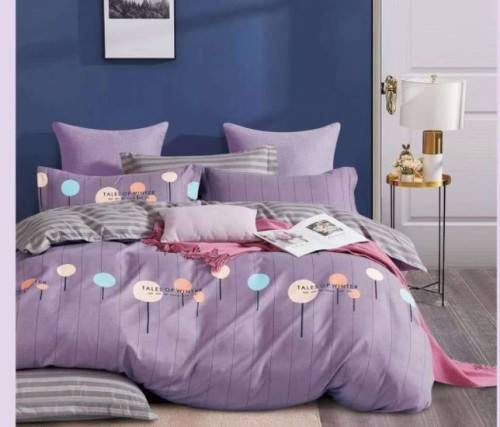 6 Piece Cotton Duvet Cover Set | Double