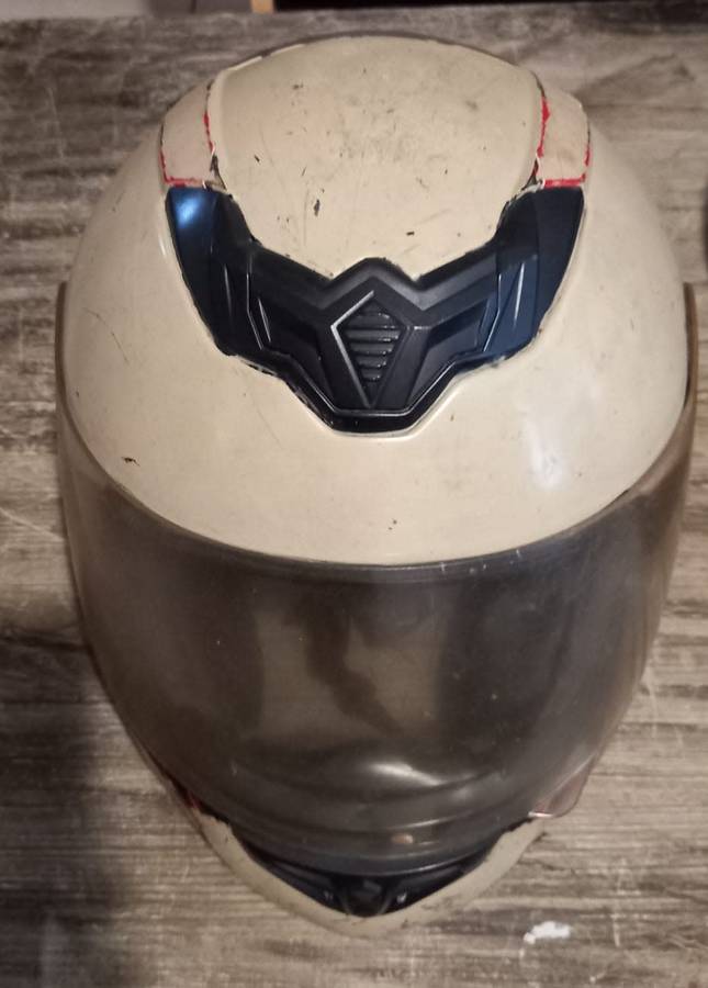 Motorbike helmet