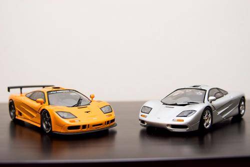 2x Rare 1:18 UT Models Mclaren F1's