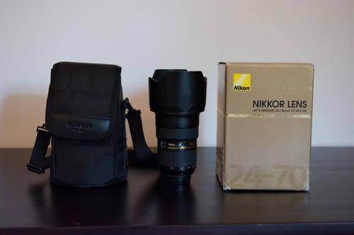 Nikon 24-70mm f2.8G AF-S ED N Lens