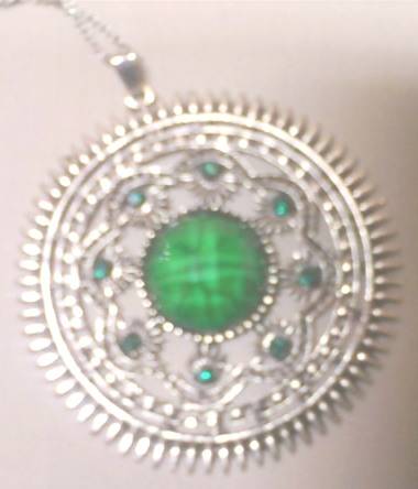 *** FREE SHIPPING***SILVER PENDANT Necklace from INDIA